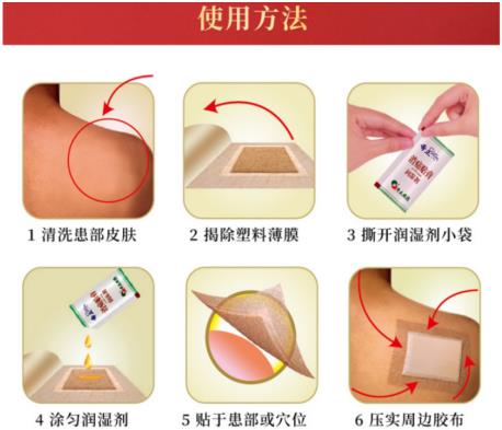 奇正消痛贴膏有哪些敷用方法