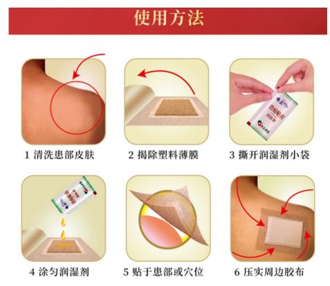 奇正消痛贴膏如何用呢？